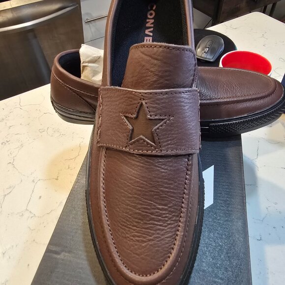 Converse Chuck Taylor All Star Loafer Totally Fudged Brown 2025 shoes Mens SZ 10 - Picture 2 of 16